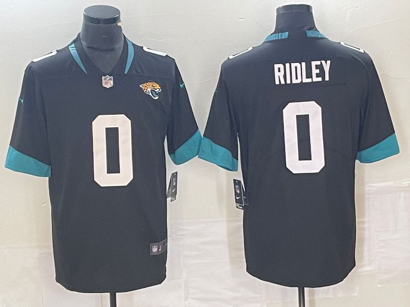 Men Jacksonville Jaguars #0 Ridley Black 2023 Nike Vapor Limited NFL Jersey->dallas cowboys->NFL Jersey